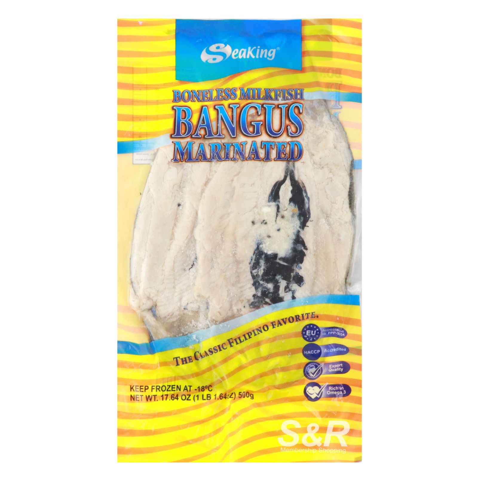 Seaking Boneless Milkfish Marinated 500g Seaking Boneless Milkfish Marinated 500g